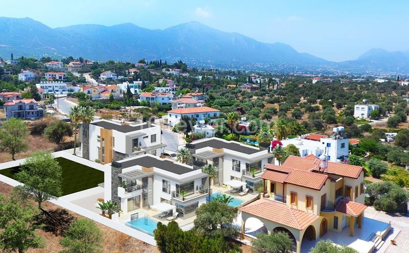 Kyrenia Chatalköy Zu Verkaufen Villa 3 1 ** 