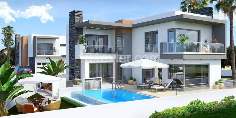 Kyrenia Chatalköy Zu Verkaufen Villa 3 1 ** 