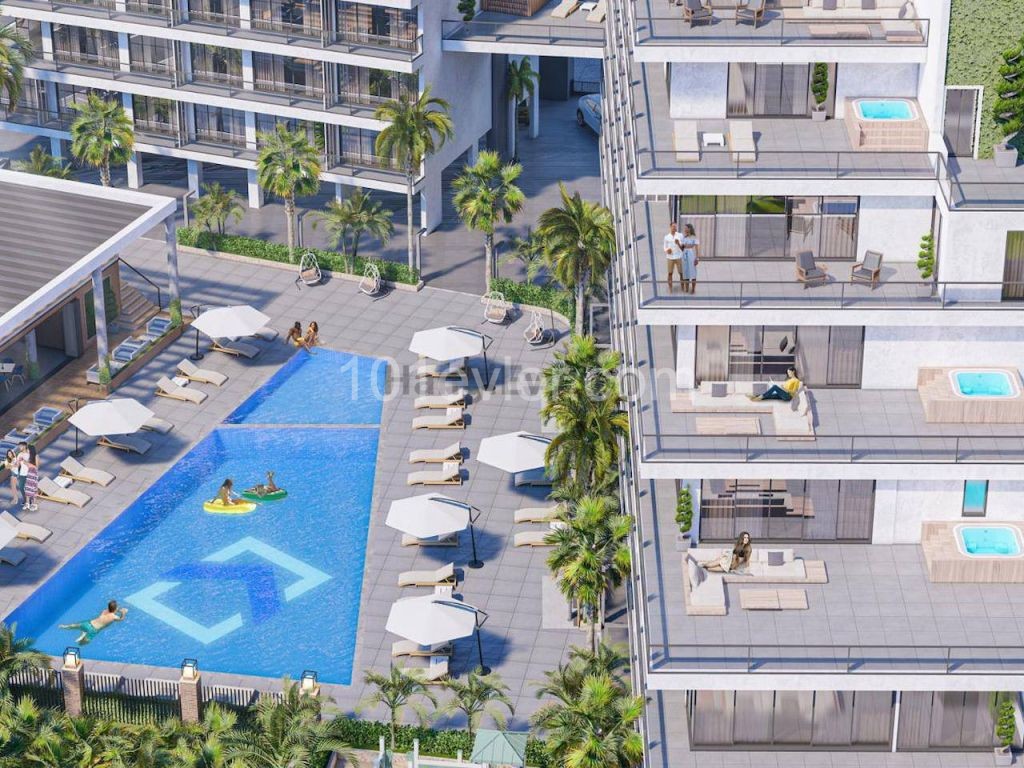 1 Bedroom Studio Flat for sale 43 m² in Long Beach, İskele, North Cyprus