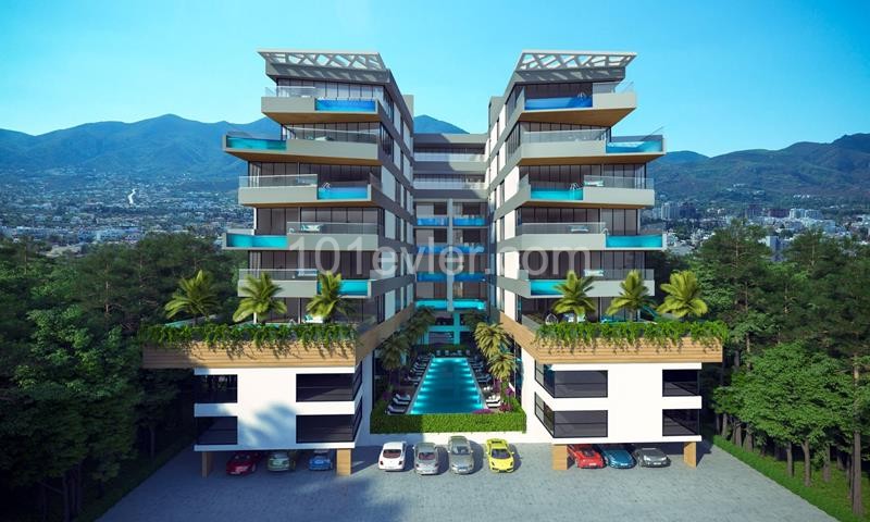 2 Bedroom Flat for sale 65 m² in Girne Merkez, Girne, North Cyprus