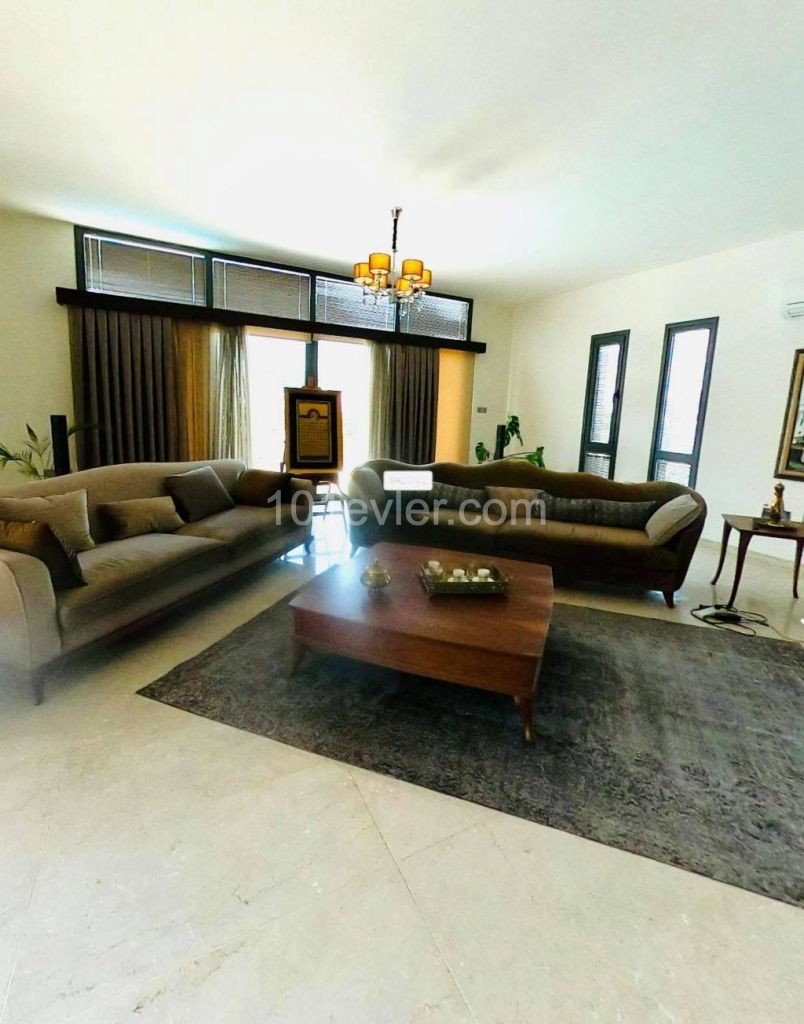 5 Bedroom Villa for sale 500 m² with fireplace in Yenikent, Lefkoşa, North Cyprus