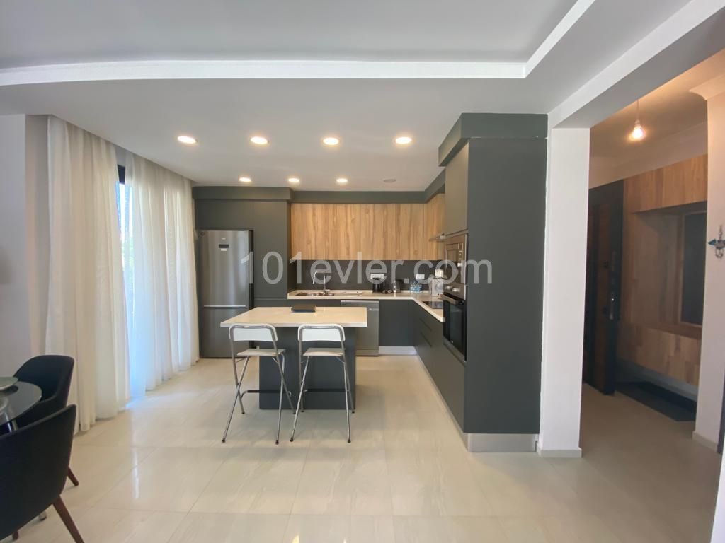 3+1 Plaza Flat for Rent in Kyrenia New Port