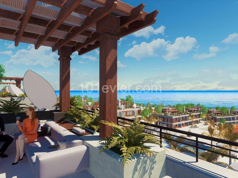 1 Bedroom Flat for sale 76 m² in Esentepe, Girne, North Cyprus