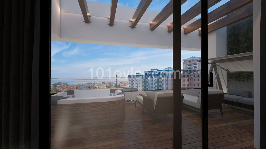 2 Bedroom Penthouse for sale 97 m² in Long Beach, İskele, North Cyprus