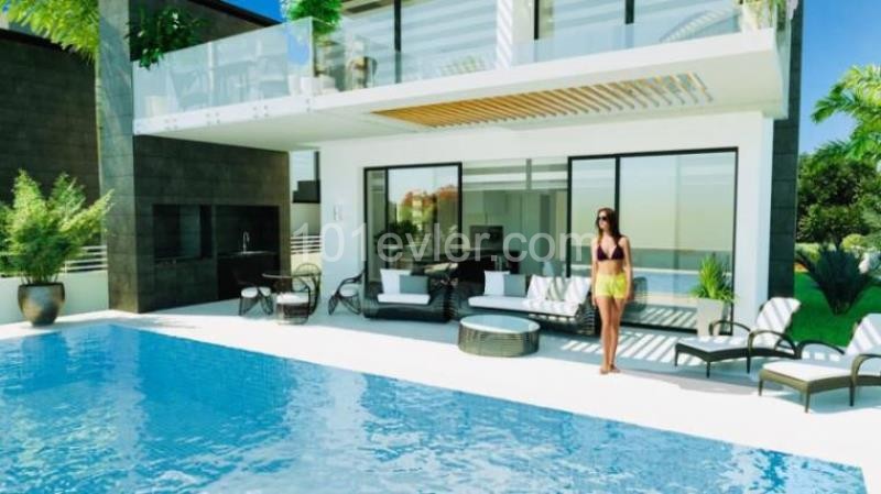 4 Bedroom Villa for sale 210 m² with private pool in Yenikent, Lefkoşa, North Cyprus