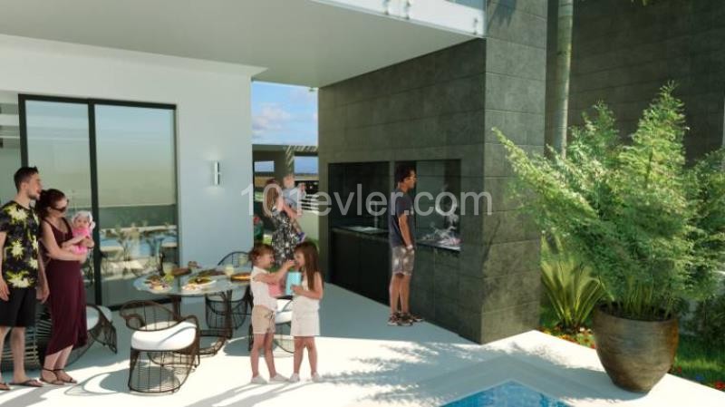 4 Bedroom Villa for sale 210 m² with private pool in Yenikent, Lefkoşa, North Cyprus