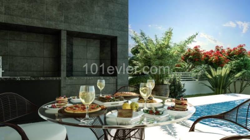 4 Bedroom Villa for sale 210 m² with private pool in Yenikent, Lefkoşa, North Cyprus