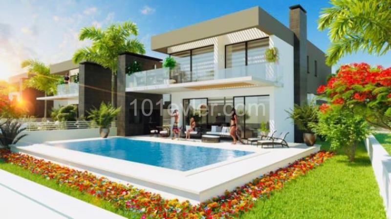 4 Bedroom Villa for sale 210 m² with private pool in Yenikent, Lefkoşa, North Cyprus