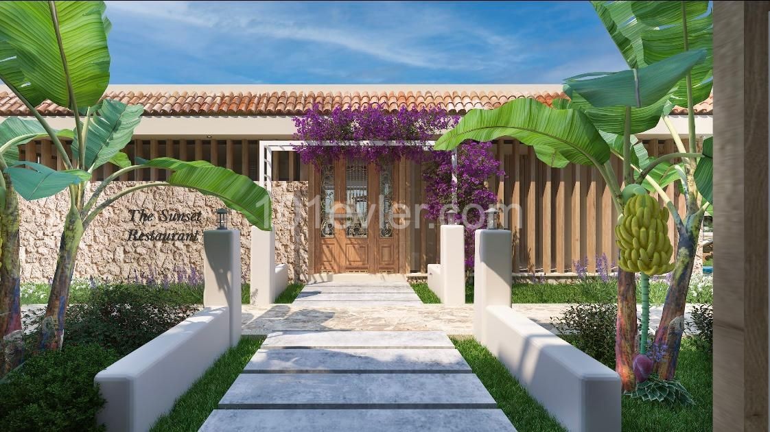 Kyrenia Esentepe Zu Verkaufen Bungalow 3 1 ** 