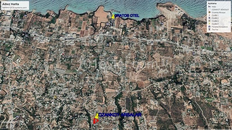 Kyrenia Ozanköy Grundstück Zu Verkaufen ** 