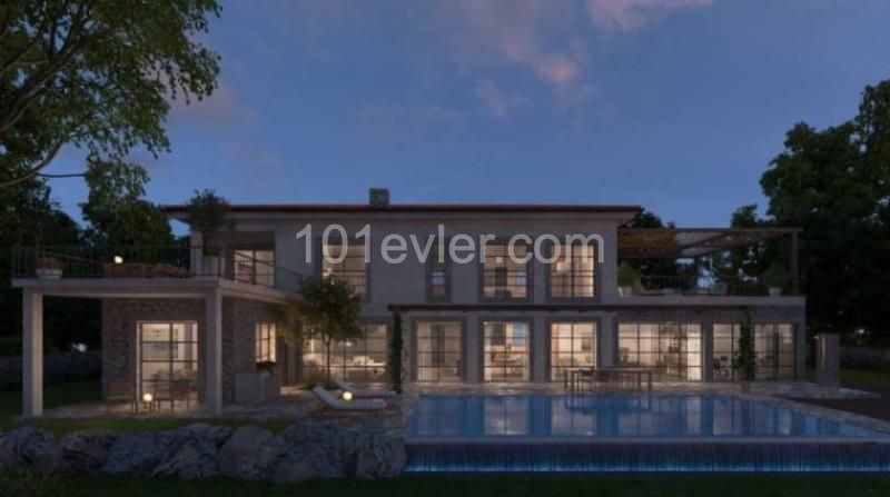 Kyrenia Esentepe Villa For Sale 6+1