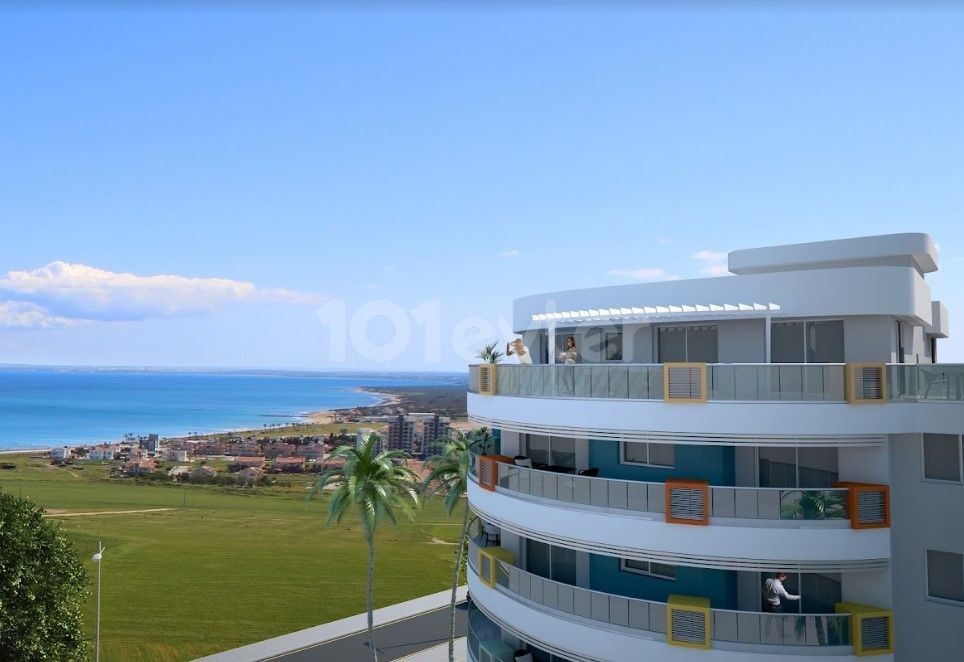 Iskele Long Beach Flat For Sale 1+1