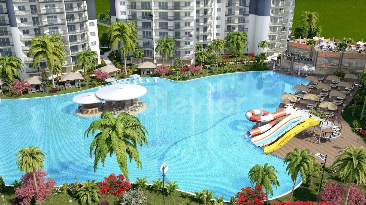 Iskele Long Beach Flat For Sale 1+1