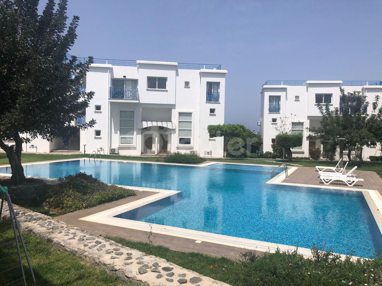 1+1 Wohnung zur täglichen Miete in Kyrenia / Alsancak Elite Site Blue Mare Suite ** 