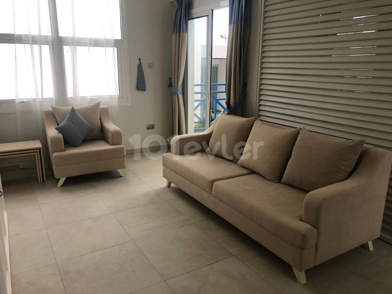 Monthly Rental 1+1 Flat in Kyrenia / Alsancak Blue Mare Suite