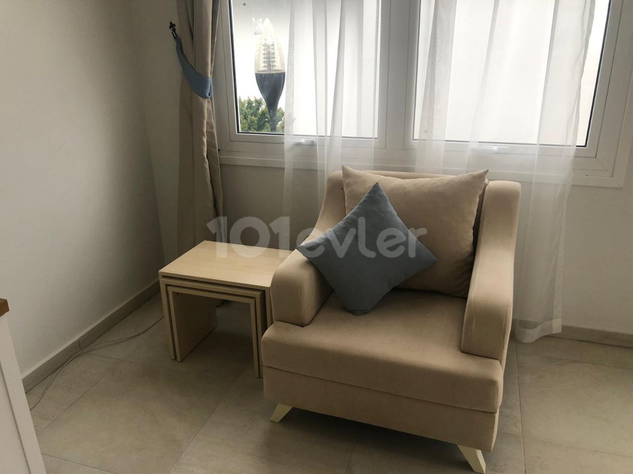 Monthly Rental 1+1 Flat in Kyrenia / Alsancak Blue Mare Suite