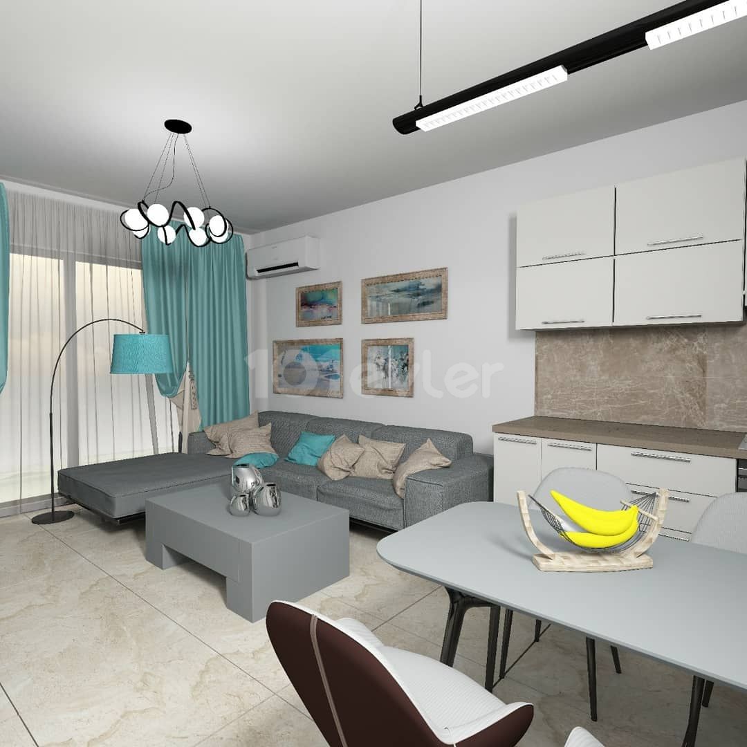 Kyrenia Karaoglanoglu Flat For Sale 1+1