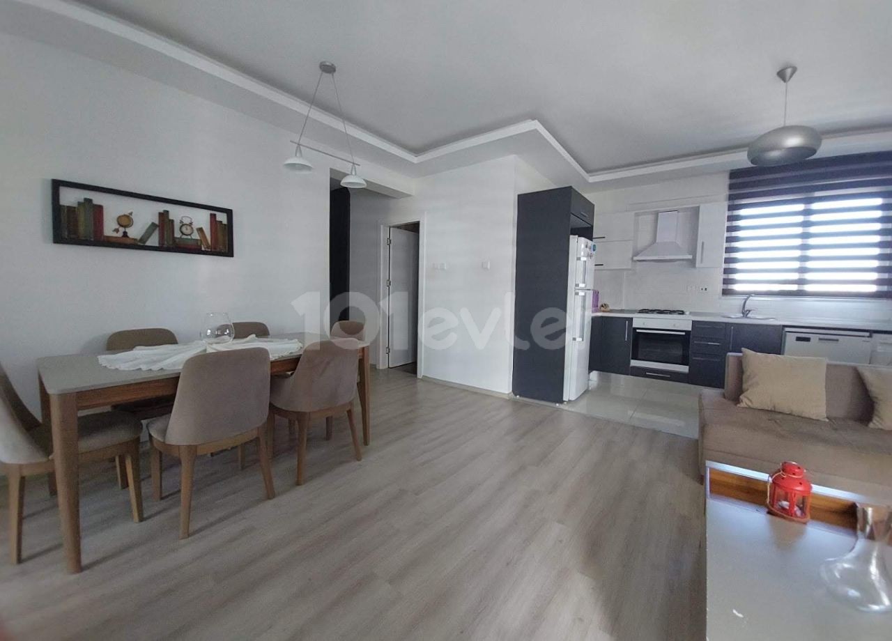 Girne Merkez Kiralık 1+1 Havuzlu Site İçi Kiralık Daire