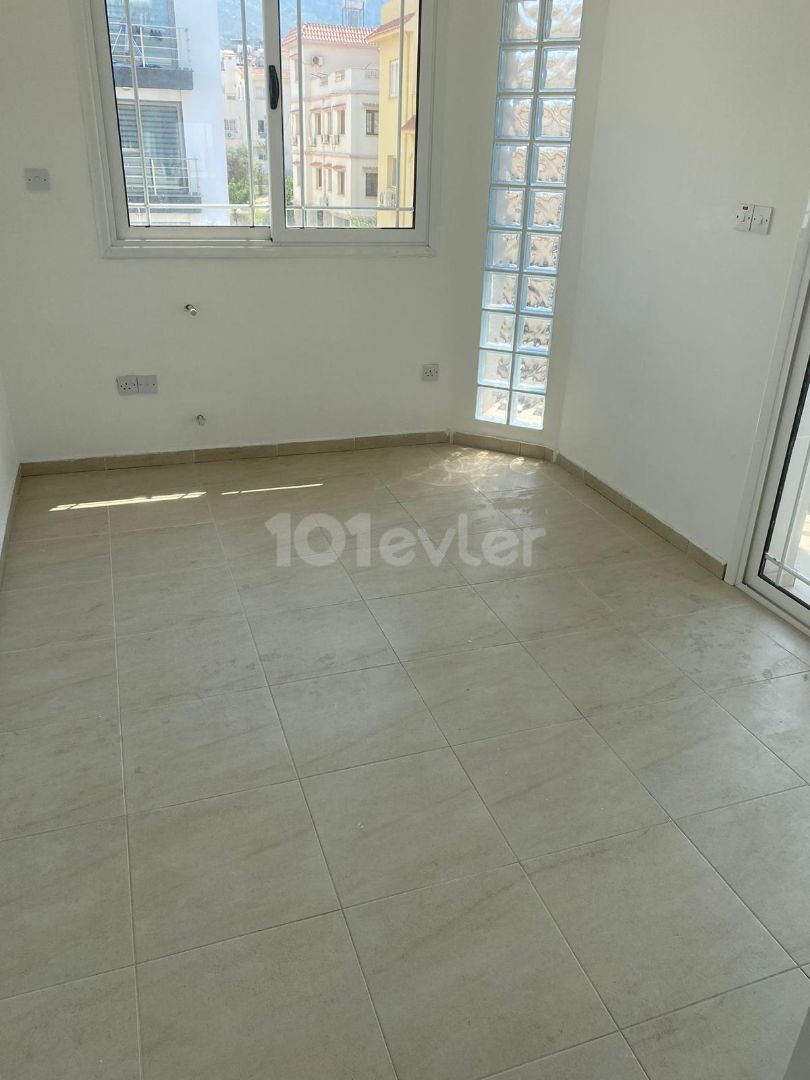 3+1 Unfurnished Flat for Rent in the Center of Kyrenia