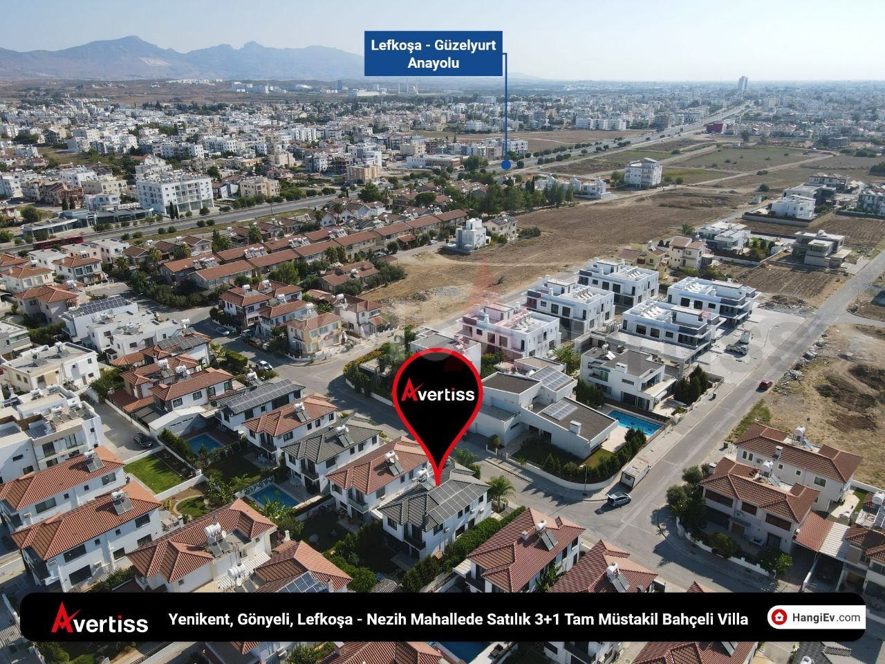 Nicosia Yenikent Villa For Sale 3+1