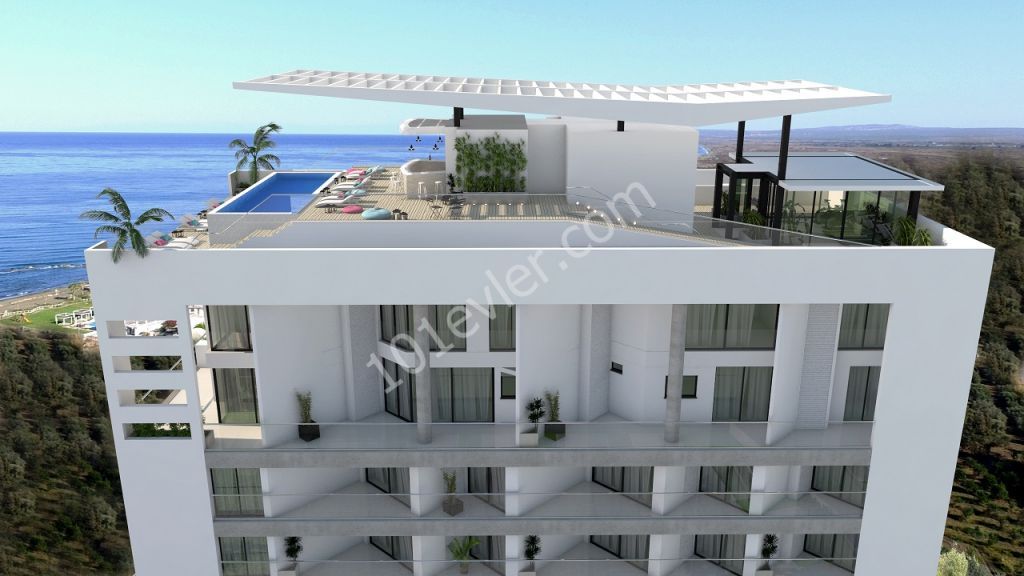 studio flat for sale at Gaziveren Güzelyurt