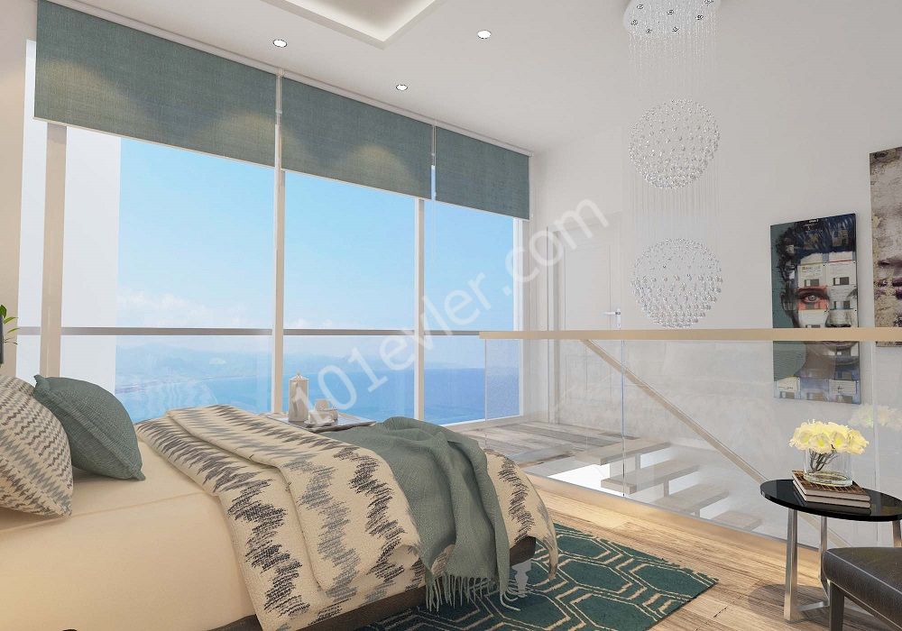 studio flat for sale at Gaziveren Güzelyurt