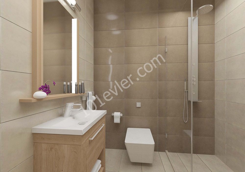 studio flat for sale at Gaziveren Güzelyurt