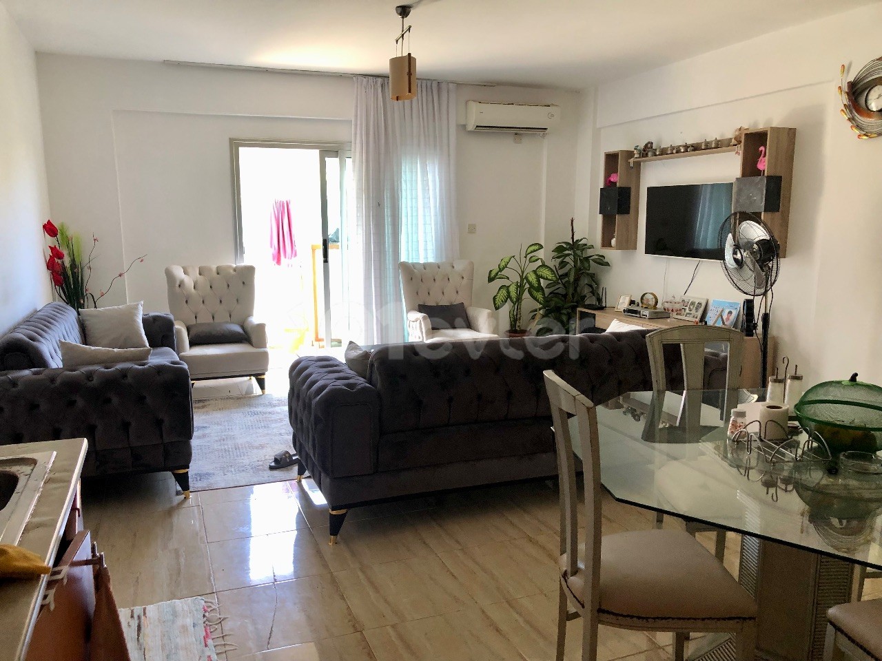 2 + 1 furnished apartments for sale in the center of Kyrenia, made in Turkish ** 