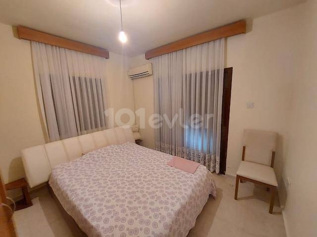 Fully furnished twin villa with pool and garden in Karaoglanoglunda ** 