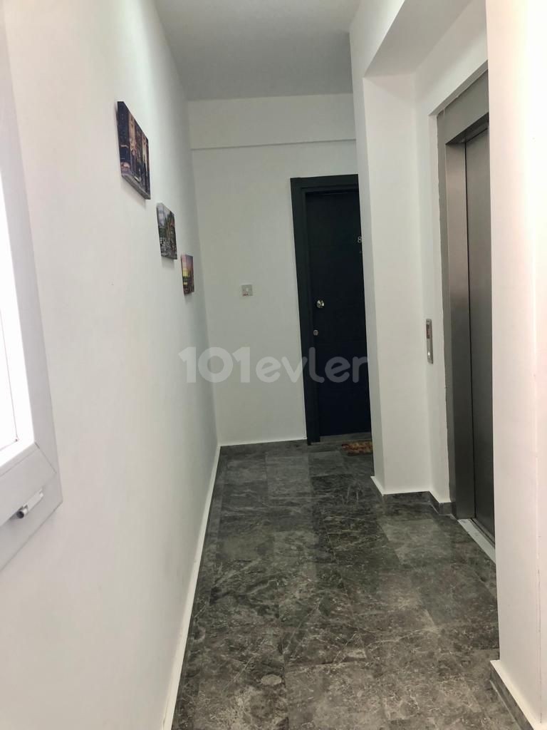 Unfurnished 2 + 1 apartment for sale with elevator in a central location in Kizilbash  