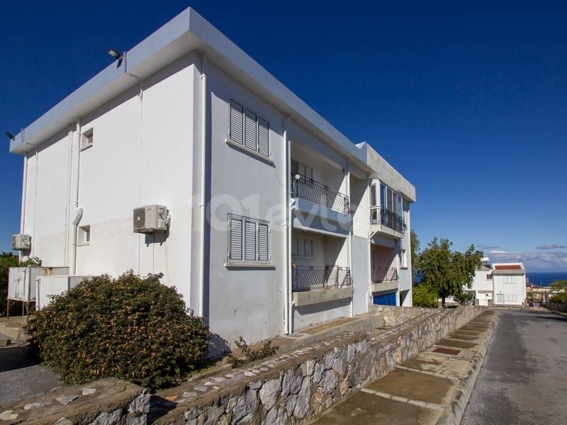 (05338312383) 2+1 apartment for sale with wonderful mountain and sea views 