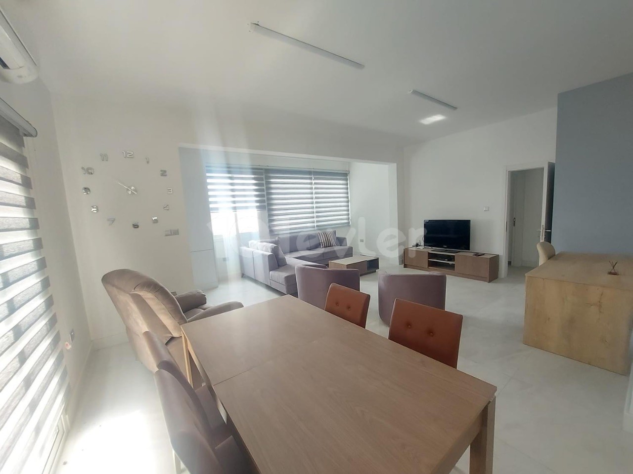 Bellapais te deniz manzaralı yeni eşyalı 3 + 1 kiralık daire