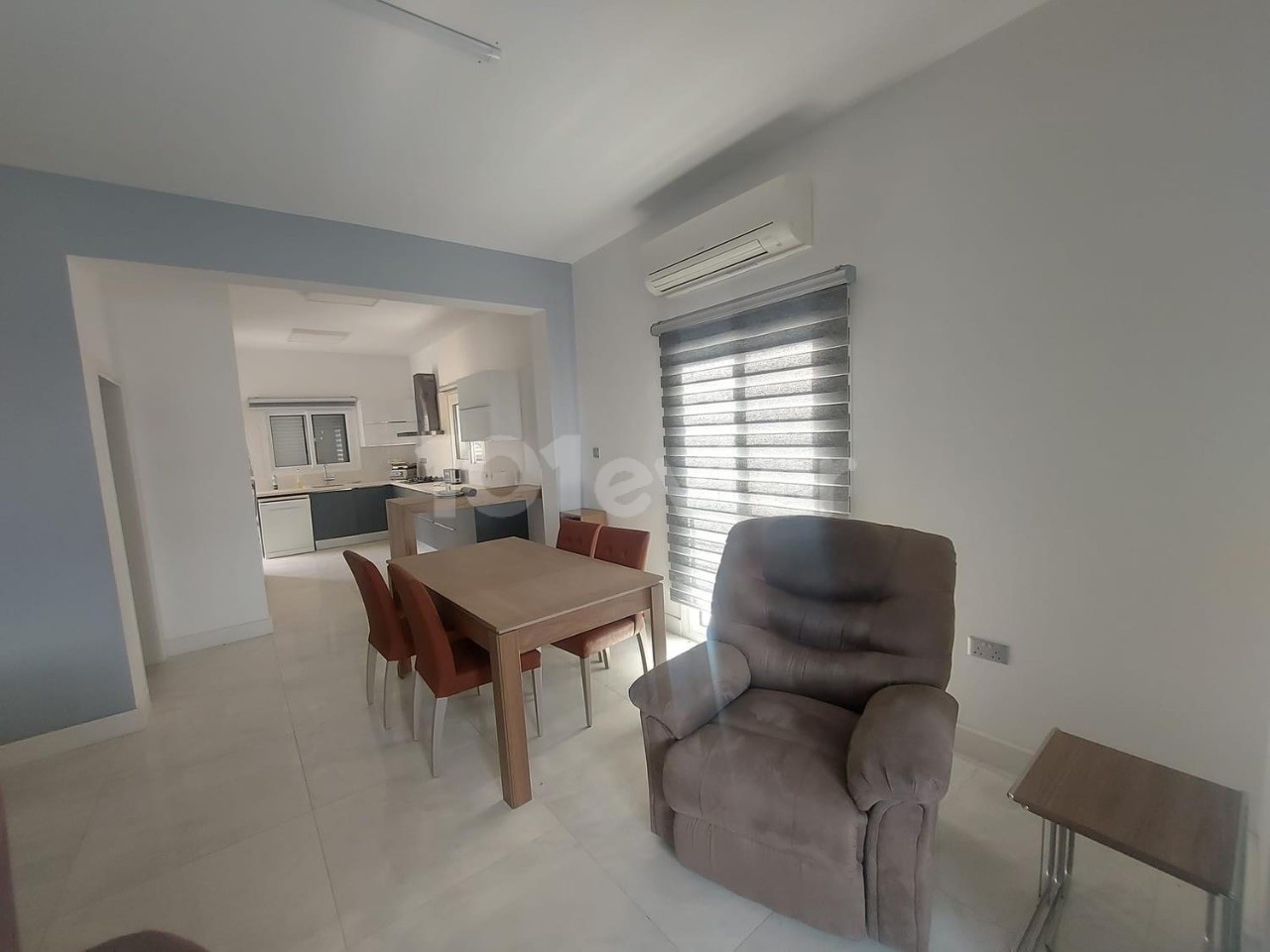 Bellapais te deniz manzaralı yeni eşyalı 3 + 1 kiralık daire