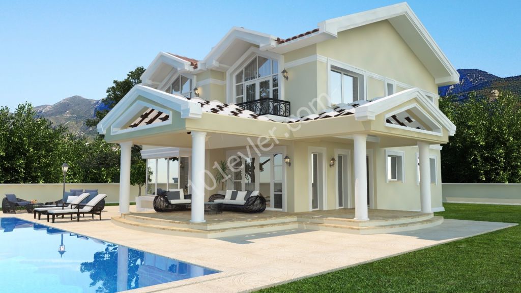 Villa For Sale in Alsancak, Kyrenia