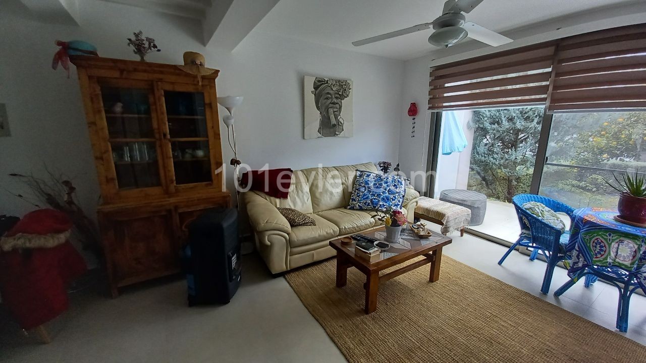 Alsancak 2+1 Semidetached Duplex Villa With Garden