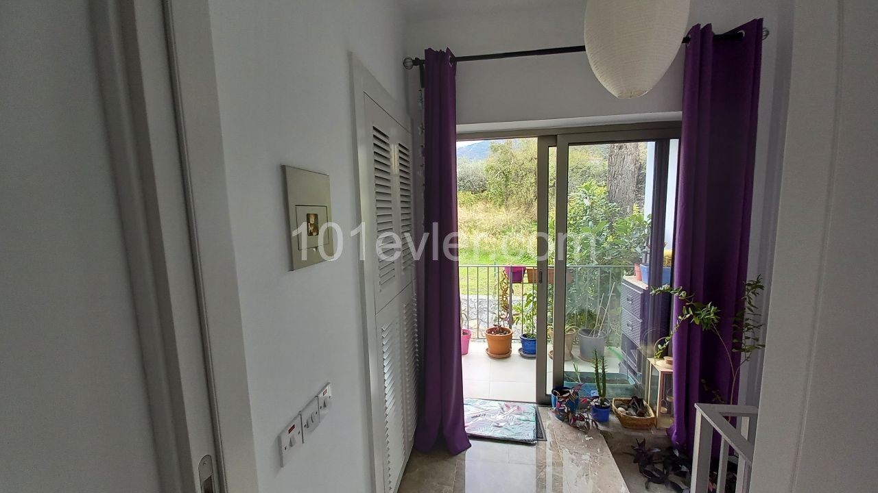 Alsancak 2+1 Semidetached Duplex Villa With Garden