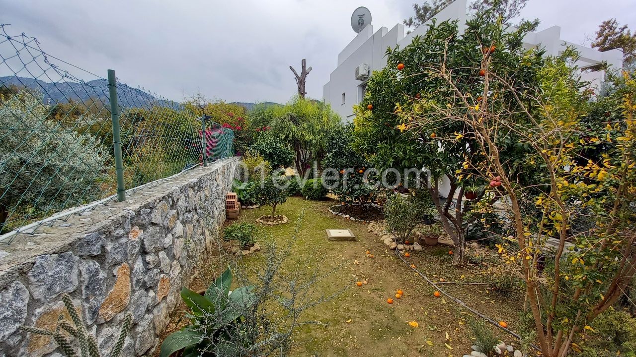 Alsancak 2+1 Semidetached Duplex Villa With Garden