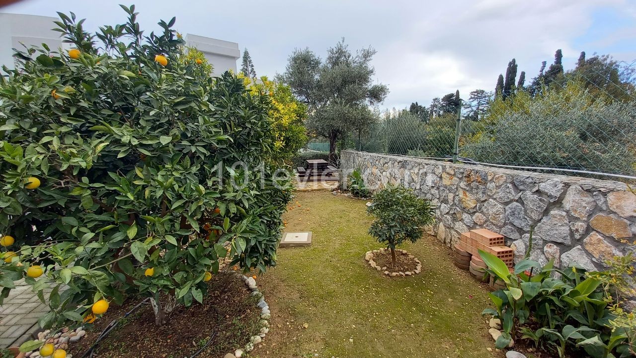 Alsancak 2+1 Semidetached Duplex Villa With Garden