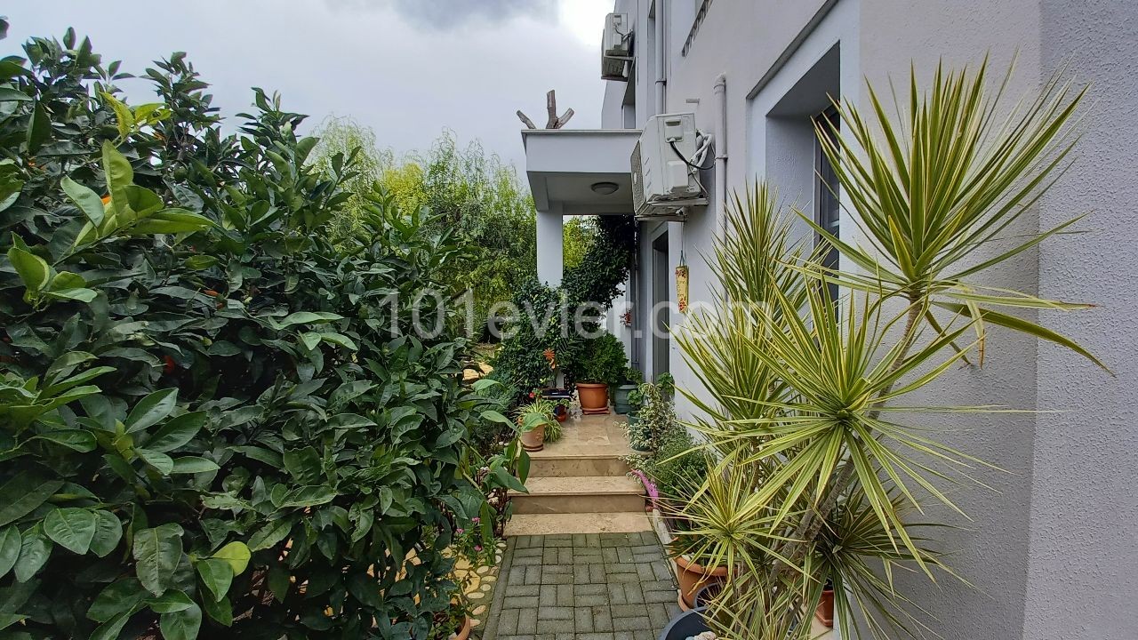 Alsancak 2+1 Semidetached Duplex Villa With Garden