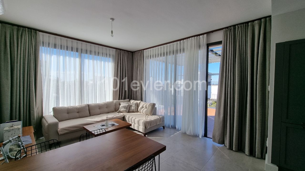 Kyrenia / Alsancak 2+1 Penthouse With Terrace For Sale ** 