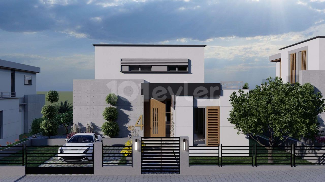 4 + 1 VILLA FOR SALE WITH SEA VIEW IN ALSANCAK ** 