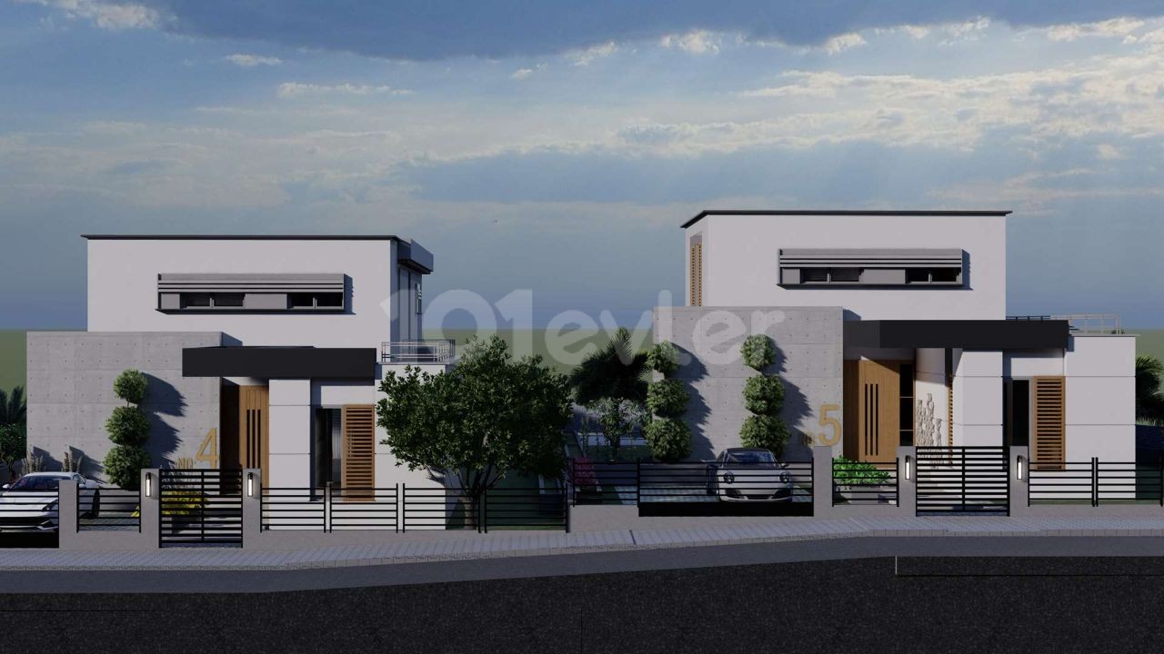 4 + 1 VILLA FOR SALE WITH SEA VIEW IN ALSANCAK ** 