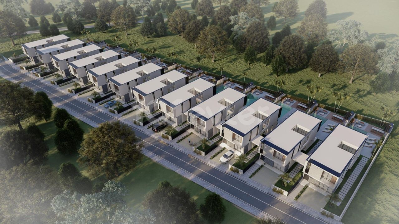 3+1 Villa Projekt In Famagusta Yeni Bosporus ** 