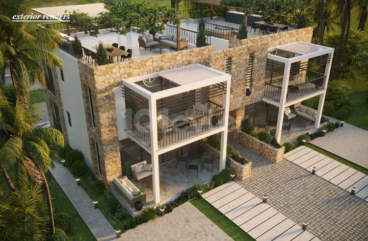 Luxury 2+1 Residence Project 75 Meters From The Sea in Çatalköy, Girne