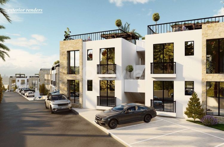 Luxury 2+1 Residence Project 75 Meters From The Sea in Çatalköy, Girne