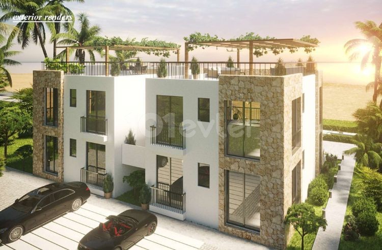 Luxury 2+1 Residence Project 75 Meters From The Sea in Çatalköy, Girne