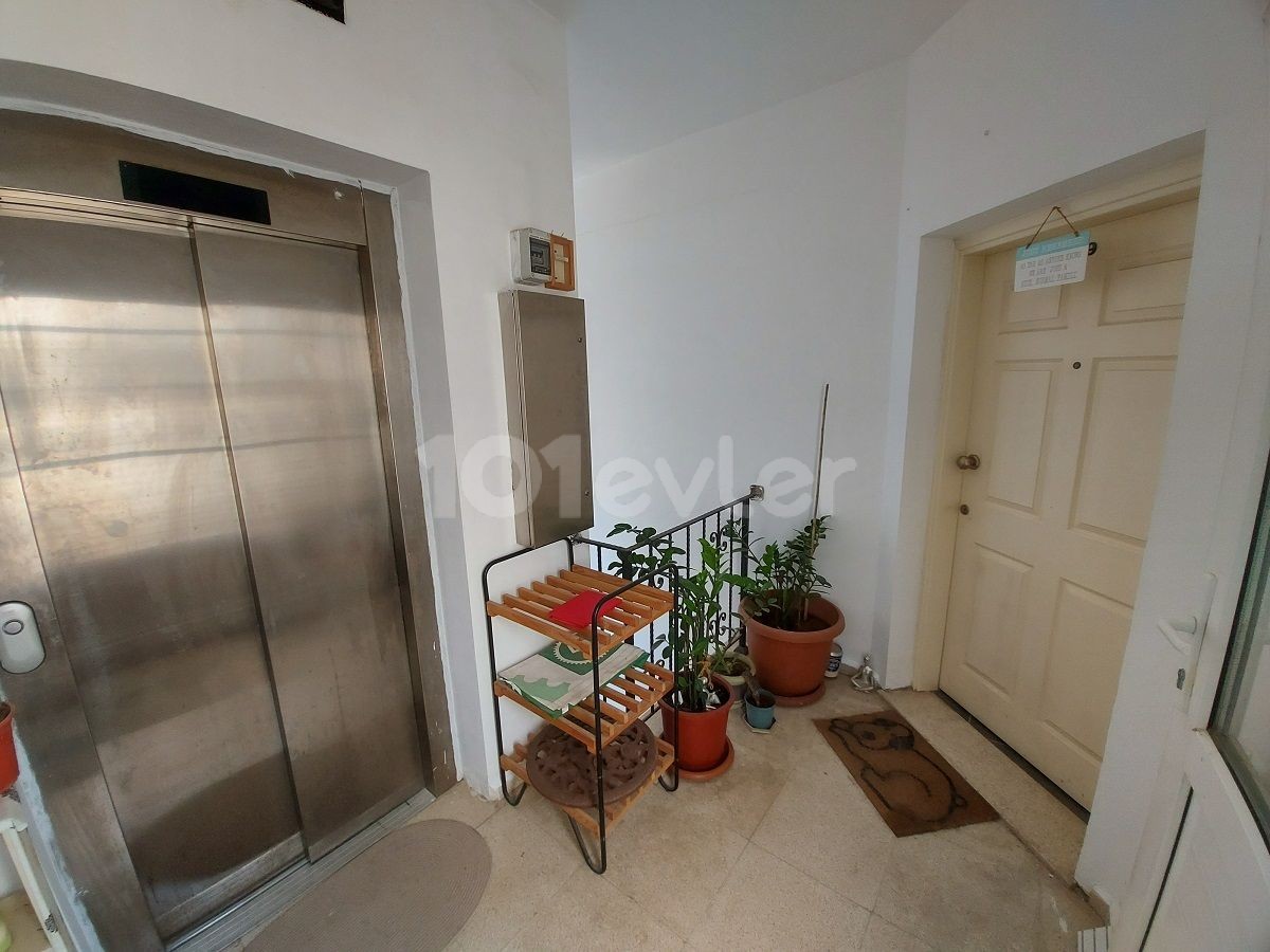 For Sale 2+1 Penthouse With Large Terrace In Family Apartment