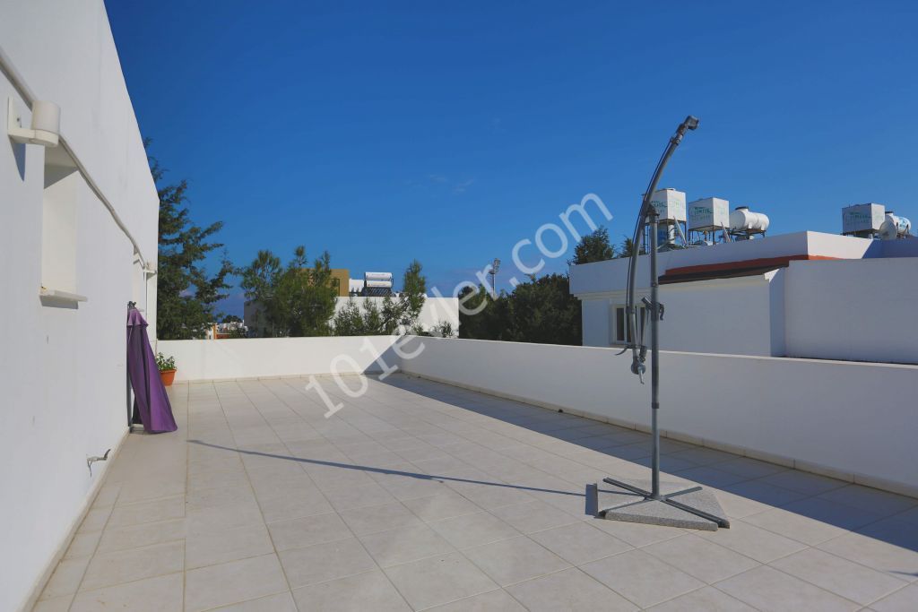 Spacious 2 Bedroom Penthouse Located in Kyrenia Town Centre 