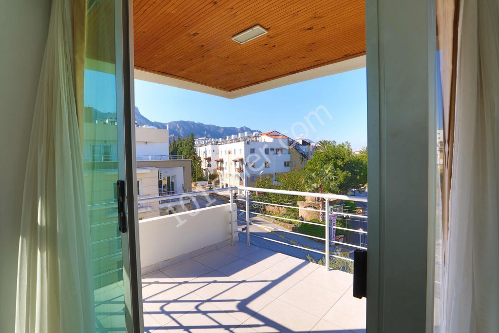 Spacious 2 Bedroom Penthouse Located in Kyrenia Town Centre 