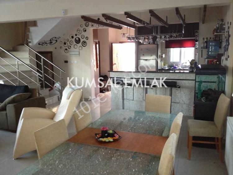 240M2 6 BEDROOM LARGE GARDEN AIR-CONDITIONED LUXURY TURKISH MADE 147,500 STG TRIPLEX DETACHED HOUSE FOR SALE !!! ** 